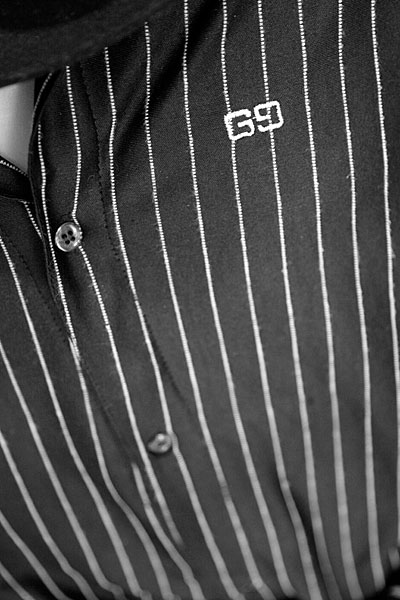 Chemise de tango pour homme