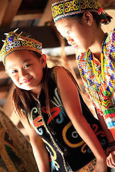 Enfants Dayak