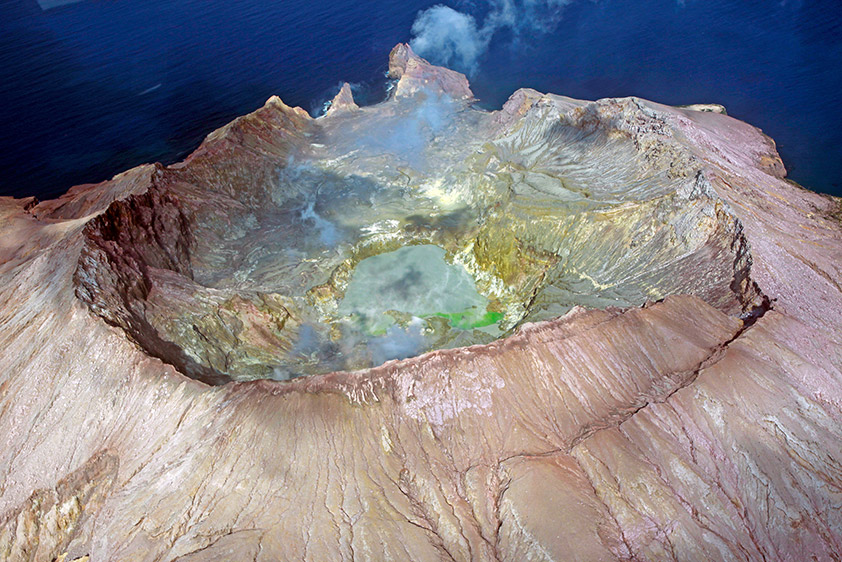 Survol de White Island