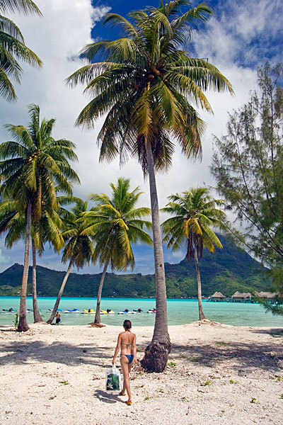Mythique lagon de Bora Bora